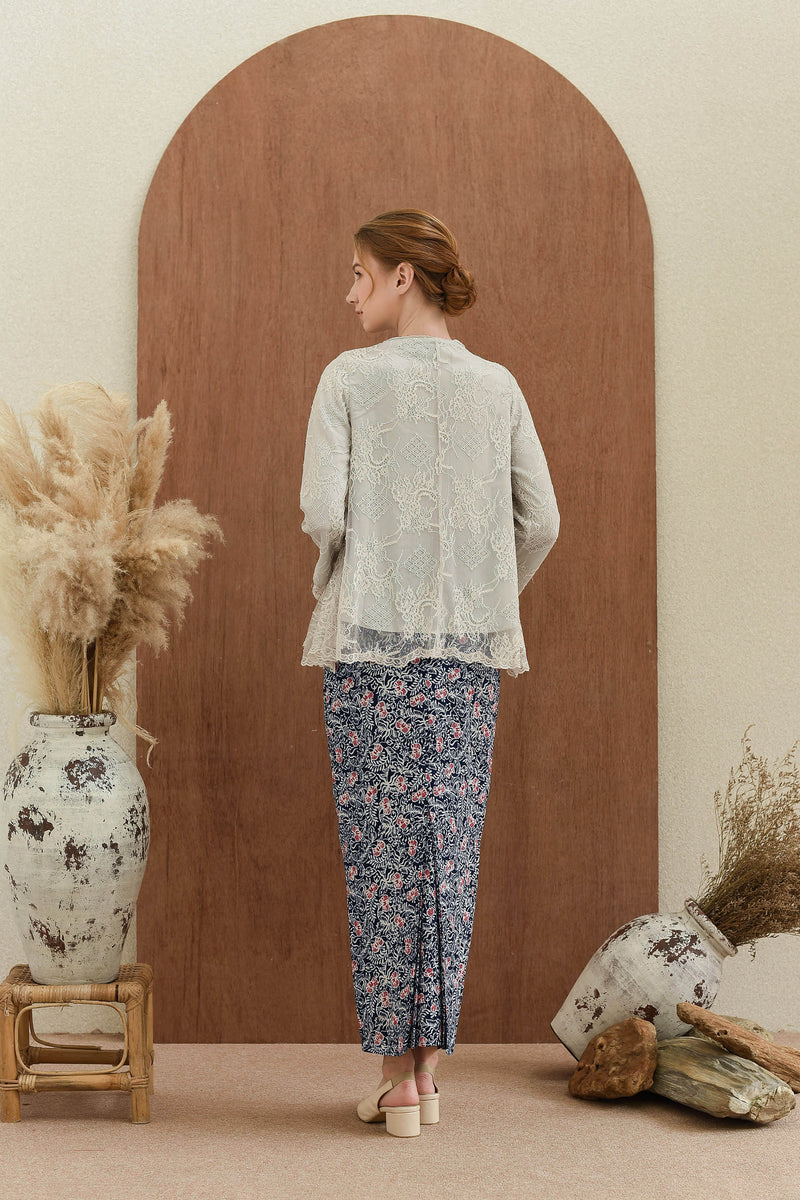 Samudra - White Kebaya Modern | Baju Kurung Modern | Raya 2020 – Kiara ...