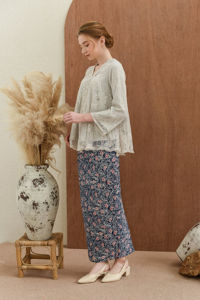 Samudra - White Kebaya Modern | Baju Kurung Modern | Raya 2020 – Kiara ...